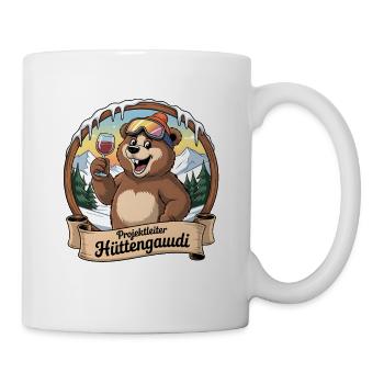 Soirée d’équipe Vacances de ski Ski & Snowboarder Après-ski - Mug blanc - blanc - Droite