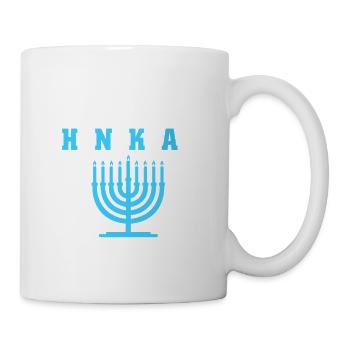 Hanukah Chanukkah Hanukkah - Tasse - Weiß - Rechts