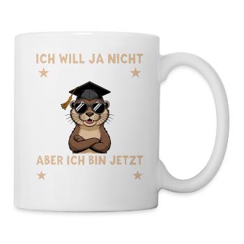 Examen de compagnon réussi - compagnon - Mug blanc - blanc - Droite