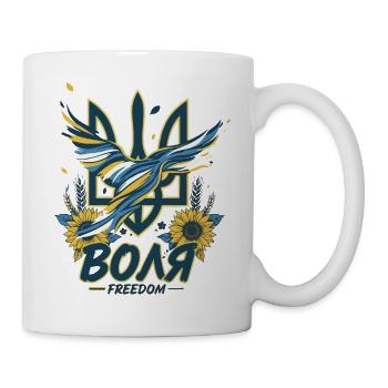 Volya Freedom Trident - Mug - white - Right