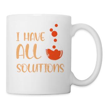 Chimie Chimiste Professeur de chimie Drôle de science - Mug blanc - blanc - Droite