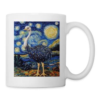 Bouquet Nuit étoilée style Van Gogh - Mug blanc - blanc - Droite