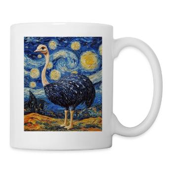 Bouquet Nuit étoilée style Van Gogh - Mug blanc - blanc - Droite