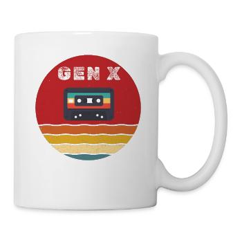 Gen X Raised On Hose Water And Neglect design. - Mug - white - Right