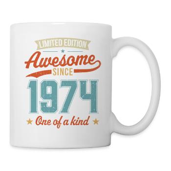 Awesome Since 1974 - Mug - white - Right