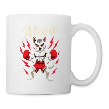 Funny Muay Thai Boxing Muay Thai - Tasse - Weiß - Rechts