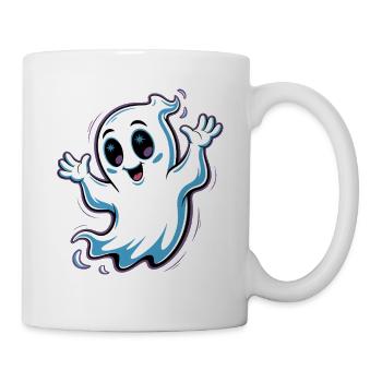 Scary Halloween Design - Tasse - Weiß - Rechts