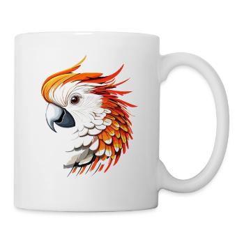Perroquet Ara Perruche Cacatoès Amoureux des perroquets - Mug blanc - blanc - Droite