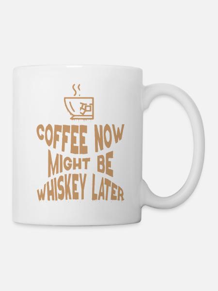 Whiskey Spruch Whiskeytrinker Whiskeyliebhaber - Tasse - Weiß