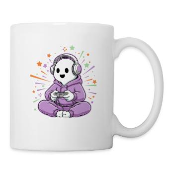 Halloween Gamer Cartoon Scary Gaming - Mug - white - Right