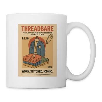 Gebraucht Genäht Ikonisch - Tasse - Weiß - Rechts