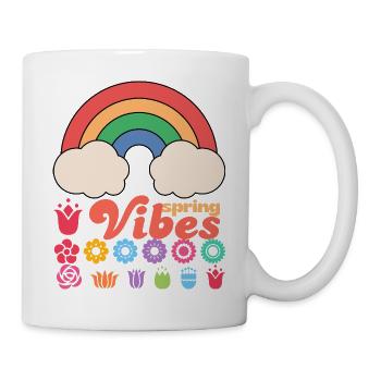 Spring vibes - Mug - white - Right