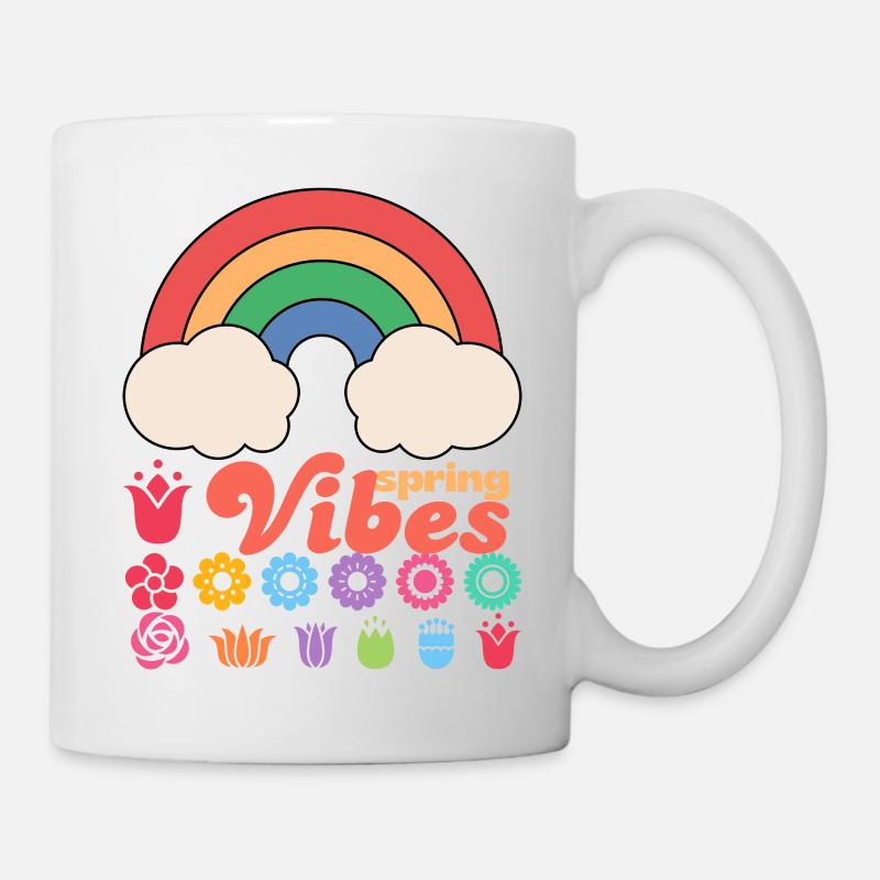 Spring vibes - Mug - white