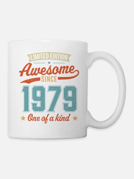 Génial depuis 1979 - Mug blanc - blanc