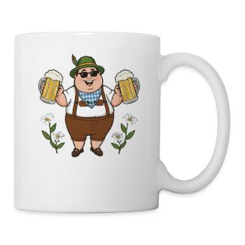 Besäufniserregend Bayern Bier München Tracht Fest  - Tasse - Weiß - Rechts