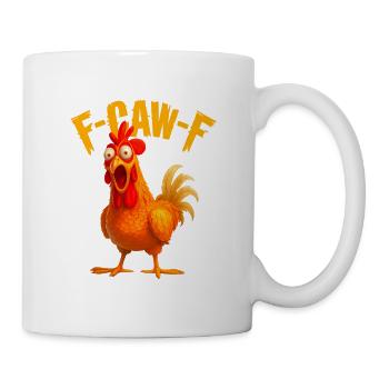 F-Caw-F Poulet - Mug blanc - blanc - Droite