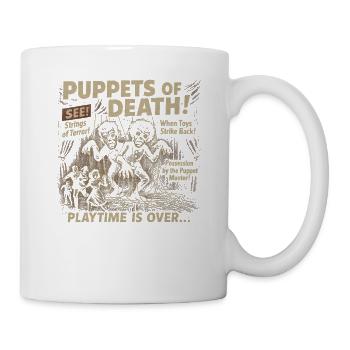 Dolls of Death Movie Poster Vintage Halloween - Mug - white - Right
