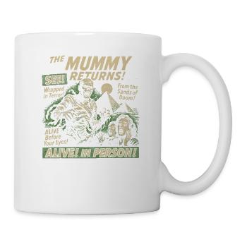 The Mummy Returns Movie Poster Vintage Hallowee - Mug - white - Right