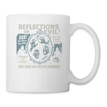 Reflections Of Evil Mirror Movie Poster Halloween - Mug - white - Right