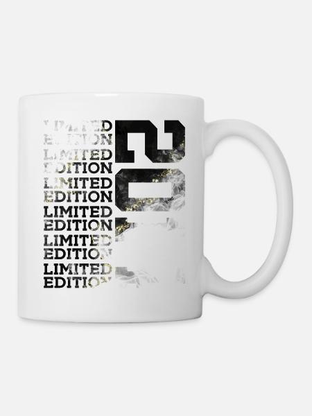12 JAHRE LIMITED EDITION 2014 12. GEBURTSTAG - Tasse - Weiß