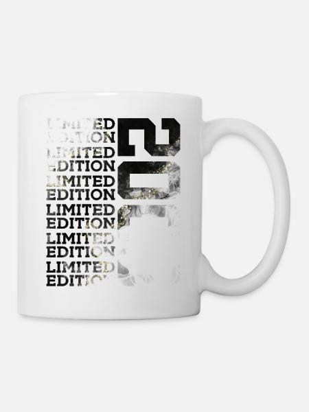 18 JAHRE LIMITED EDITION 2008 18. GEBURTSTAG - Tasse - Weiß