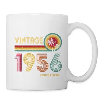Jahrgang 1956 Limitierte Auflage - Tasse - Weiß - Rechts