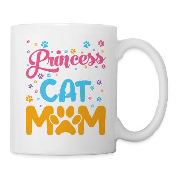 Je veux être une maman chat - Mug blanc - blanc - Droite