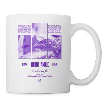 Kubanischer Ritter Anole Eidechse Besitzer Reptilienhalter - Tasse - Weiß - Rechts