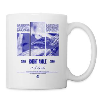 Kubanischer Ritter Anole Eidechse Besitzer Reptilienhalter - Tasse - Weiß - Rechts
