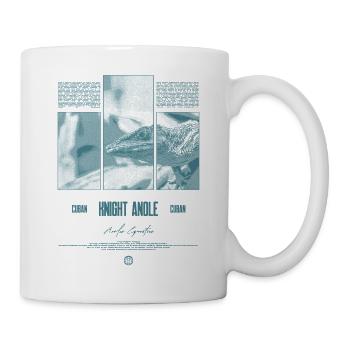 Kubanischer Ritter Anole Eidechse Besitzer Reptilienhalter - Tasse - Weiß - Rechts