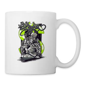 Streetwear Urban Graffiti Street Art Style - Mug - white - Right