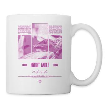 Kubanischer Ritter Anole Eidechse Besitzer Reptilienhalter - Tasse - Weiß - Rechts