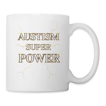 AUSTIM SUPER POWER MODERN DESIGN - Mug - white - Right