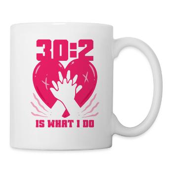 CPR Instructor Emergency Doctor 30:2 Is What I Do - Mug - white - Right