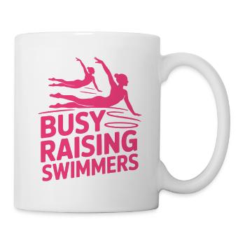 Synchronschwimmen Kunstschwimmen Wassersport - Tasse - Weiß - Rechts