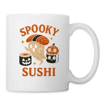 Spooky Sushi Ghosts - Tasse - Weiß - Rechts