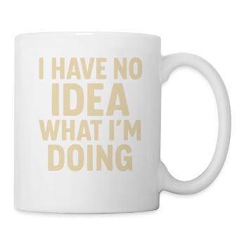 Staying immersed in joy - Mug - white - Right