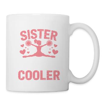 Cheerleader Spruch Lustiges Cheerleader Geschenk - Tasse - Weiß - Rechts
