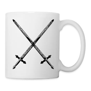 Knight Swords - Mug - white - Right