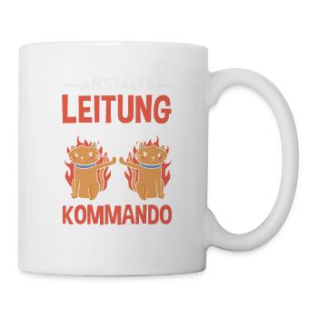 Anstaltsleitung Chef Leitung - Tasse - Weiß - Rechts