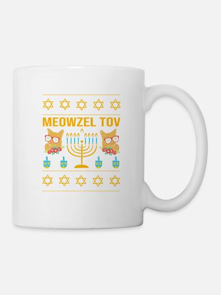 Hanukah Hanukkah Chanukkah - Tasse - Weiß