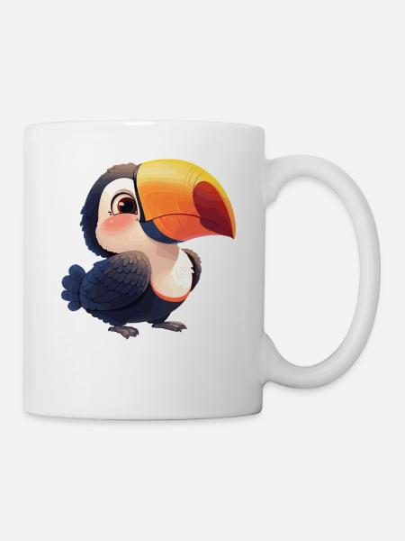 Tukane Tukan - Tasse - Weiß
