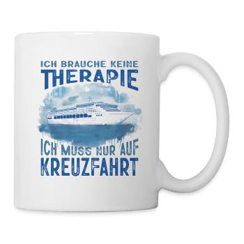 Funny Cruise Sayings Outfits Holiday - Mug - white - Right