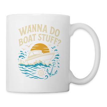 Voulez-vous faire du nautisme ? - Mug blanc - blanc - Droite