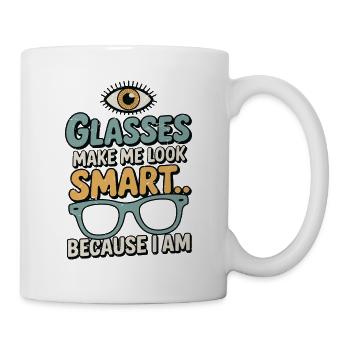 Optometrist Glasses Make Me Look Smart Eye Doctor - Mug - white - Right