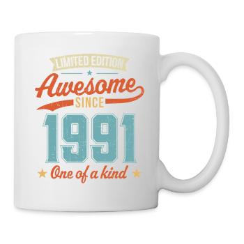 Awesome Since 1991 - Mug - white - Right