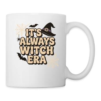 C’est toujours l’époque des sorcières drôle Halloween - Mug blanc - blanc - Droite