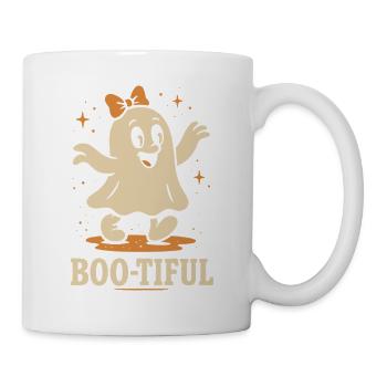 Boo-Tiful Fantôme Halloween Party Fun - Mug blanc - blanc - Droite