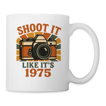 Retro Camera 1975 Motif - Mug - white - Right