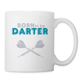 Born to be Darter Shirt - Mug - white - Right